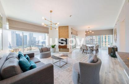 Apartment - 2 - 3 for rent in Burj Views A - Burj Views - Downtown Dubai - Dubai