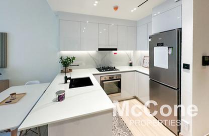 شقة - غرفة نوم - 2 حمامات للايجار في بن غاطي إيميرالد - منطقة 15 - قرية جميرا الدائرية - دبي شقة - غرفة نوم - 2 حمامات للايجار في بن غاطي إيميرالد - منطقة 15 - قرية جميرا الدائرية - دبي