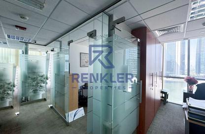 Office Space - Studio - 1 Bathroom for rent in Tiffany Tower - JLT Cluster W - Jumeirah Lake Towers - Dubai