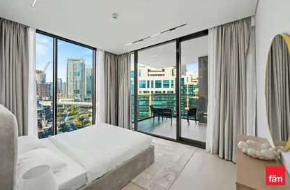 شقة - 2 غرف نوم - 2 حمامات للايجار في تريليونير ريزيدنسز - الخليج التجاري - دبي