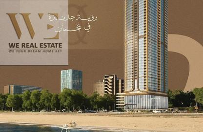 Apartment - 1 Bedroom - 2 Bathrooms for sale in Al Watan Tower - Ajman Corniche Road - Ajman