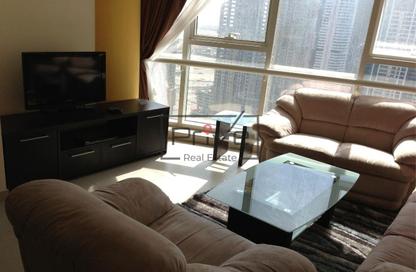 Apartment - 1 Bedroom - 1 Bathroom for rent in Goldcrest Executive - JLT Cluster C - Jumeirah Lake Towers - Dubai