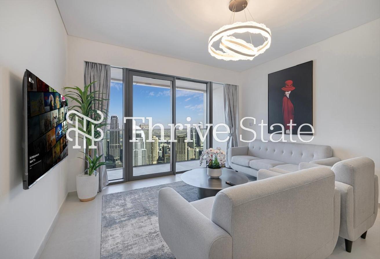 Stunning Burj Khalifa View| High Floor| Furnished photo 4