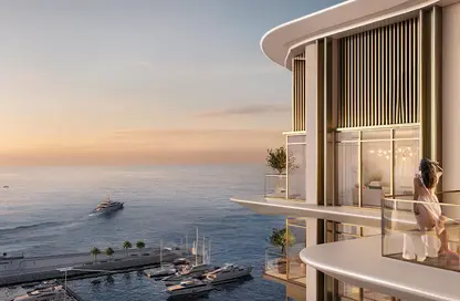 شقة - غرفة نوم - 1 حمام للبيع في مارينا فيوز تاور 2 - مارينا فيوز - ميناء راشد - دبي