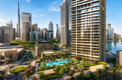 Apartment - Studio - 1 Bathroom for sale in Peninsula Four - Peninsula - Business Bay - Dubai