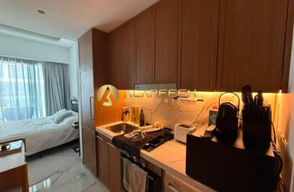 Apartment - Studio - 1 Bathroom for rent in Azizi Riviera 65 - Azizi Riviera - Meydan One - Meydan - Dubai