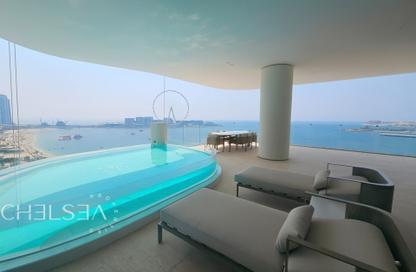 Apartment - 4 Bedrooms - 5 Bathrooms for rent in sensoria at Five Luxe - Jumeirah Beach Residence - Dubai