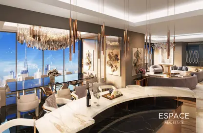 Apartment - 3 Bedrooms - 4 Bathrooms for sale in Burj Binghatti Jacob  and  Co - Business Bay - Dubai