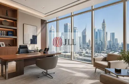 Office Space - Studio - 1 Bathroom for rent in Festival Tower - Dubai Festival City - Dubai