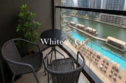 شقة - غرفة نوم - 2 حمامات للايجار في 15 Northside - Tower 1 - 15 نورث سايد - الخليج التجاري - دبي