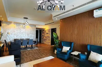 شقة - 3 غرف نوم - 5 حمامات للايجار في برج تشرشل السكني - أبراج تشرشل - الخليج التجاري - دبي