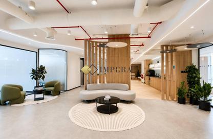 Office Space - Studio - 2 Bathrooms for rent in Sobha Sapphire - Business Bay - Dubai