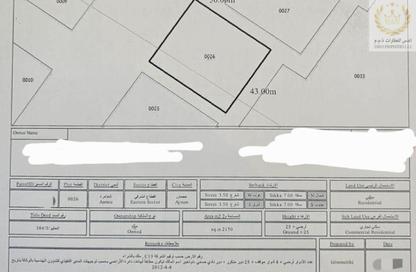 Land - Studio for sale in Al Aamra Gardens - Al Amerah - Ajman