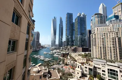 شقة - 3 غرف نوم - 3 حمامات للايجار في برج العنبر - أبراج إعمار ال6 - دبي مارينا - دبي