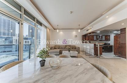 Apartment - 2 Bedrooms - 3 Bathrooms for rent in Opal Tower Marina - Dubai Marina - Dubai