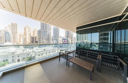 Apartment - 2 Bedrooms - 3 Bathrooms for rent in Opal Tower Marina - Dubai Marina - Dubai