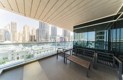Apartment - 2 Bedrooms - 3 Bathrooms for rent in Opal Tower Marina - Dubai Marina - Dubai