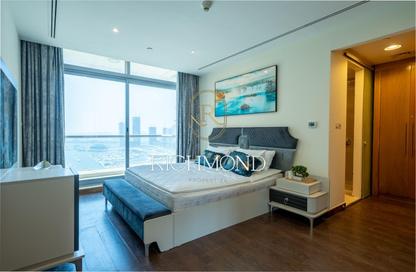 Apartment - 3 Bedrooms - 4 Bathrooms for rent in Iris Blue - Dubai Marina - Dubai