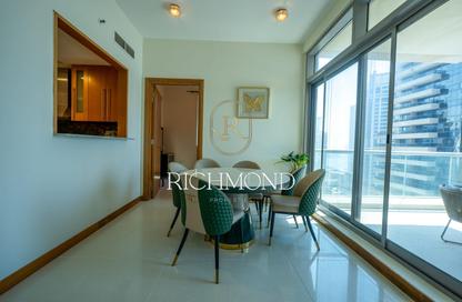 Apartment - 3 Bedrooms - 4 Bathrooms for rent in Iris Blue - Dubai Marina - Dubai