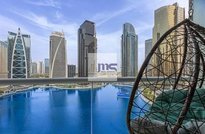 Apartment - Studio - 1 Bathroom for rent in Lake Terrace - JLT Cluster D - Jumeirah Lake Towers - Dubai