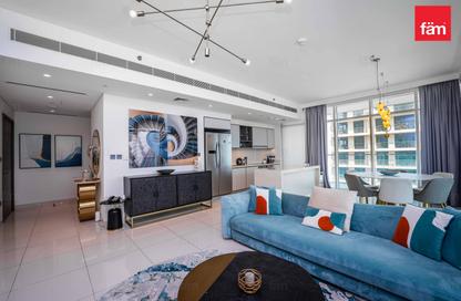 Apartment - 3 Bedrooms - 4 Bathrooms for rent in Sunrise Bay Tower 2 - Sunrise Bay - Emaar Beachfront - Dubai Harbour - Dubai