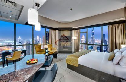 Hotel  and  Hotel Apartment - Studio - 1 for rent in Gevora Hotel - Sheikh Zayed Road - Dubai