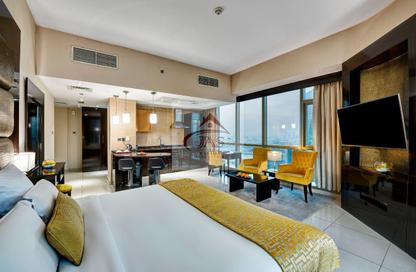 Hotel  and  Hotel Apartment - Studio - 1 for rent in Gevora Hotel - Sheikh Zayed Road - Dubai