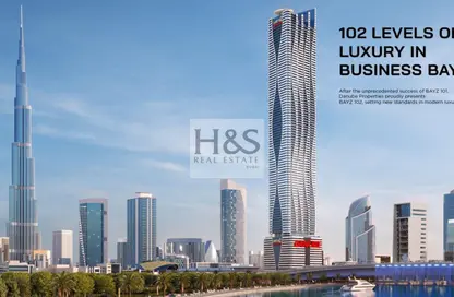 بنتهاوس - 2 غرف نوم - 2 حمامات للبيع في بايز 102 - الخليج التجاري - دبي