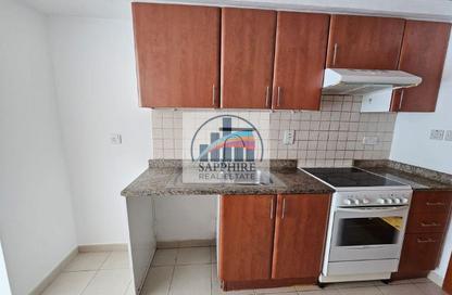 Apartment - Studio - 1 Bathroom for rent in Al Dhafra 3 - Al Dhafra - Greens - Dubai