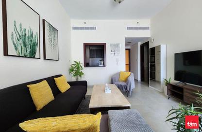 Apartment - Studio - 1 Bathroom for rent in Mazaya 5 - Queue Point - Liwan - Dubai