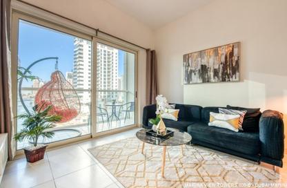 Apartment - 1 - 1 for rent in Marina View Tower B - Marina View - Dubai Marina - Dubai Apartment - 1 - 1 for rent in Marina View Tower B - Marina View - Dubai Marina - Dubai