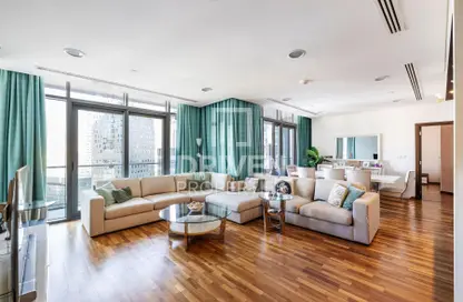 شقة - 3 غرف نوم - 3 حمامات للايجار في برج ضمان - مركز دبي المالي العالمي - دبي