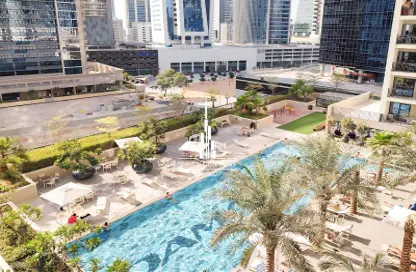 شقة - غرفة نوم - 1 حمام للبيع في برج زادا - الخليج التجاري - دبي