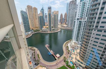 Apartment - 1 Bedroom - 2 Bathrooms for rent in Marina View Tower A - Marina View - Dubai Marina - Dubai