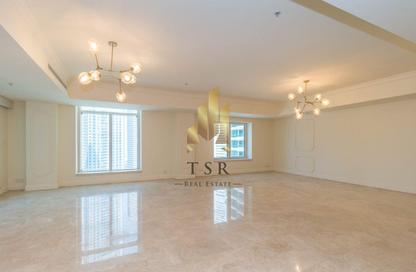 Apartment - 4 Bedrooms - 5 Bathrooms for rent in Al Fairooz Tower - Dubai Marina Towers - Dubai Marina - Dubai