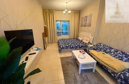 Apartment - Studio - 1 for rent in Orient Tower 2 - Orient Towers - Al Bustan - Ajman