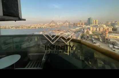 Apartment - 1 Bedroom - 2 Bathrooms for sale in Orient Tower 2 - Orient Towers - Al Bustan - Ajman