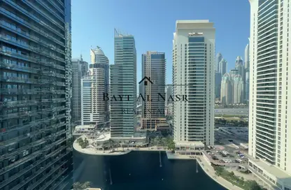 Apartment - 1 Bedroom - 2 Bathrooms for rent in V3 Tower - JLT Cluster V - Jumeirah Lake Towers - Dubai