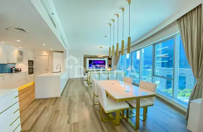 Apartment - 1 Bedroom - 2 Bathrooms for rent in Beauport Tower - Marina Promenade - Dubai Marina - Dubai
