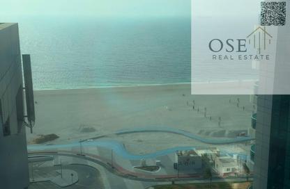 Apartment - 2 Bedrooms - 2 Bathrooms for sale in Corniche Tower - Ajman Corniche Road - Ajman