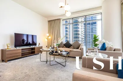 شقة - 2 غرف نوم - 2 حمامات للبيع في برج Marina Vista 1 - مارينا فيستا - إعمار بيتشفرونت - دبي هاربور - دبي