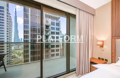 شقة - غرفة نوم - 2 حمامات للايجار في إيليت داون تاون ريزيدنس 2 - برج ايليت ريزيدينس - وسط مدينة دبي - دبي