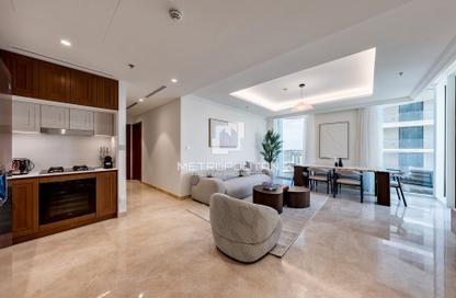 Apartment - 2 - 2 for sale in Palace Beach Residence Tower 2 - Palace Beach Residence - Emaar Beachfront - Dubai Harbour - Dubai