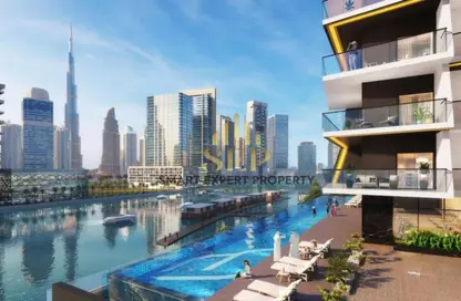 شقة - 1 حمام للبيع في بن غاطي كانال - الخليج التجاري - دبي
