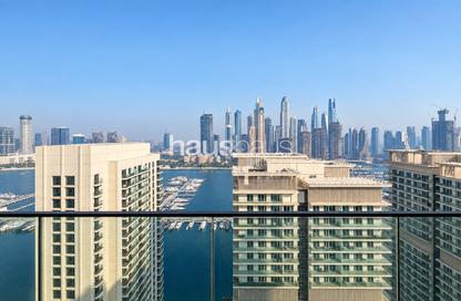 Apartment - 2 - 2 for rent in Beach Vista Tower 1 - Beach Vista - Emaar Beachfront - Dubai Harbour - Dubai