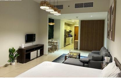 Apartment - Studio - 1 Bathroom for rent in Ajman One Tower 1 - Ajman One - Ajman Downtown - Ajman