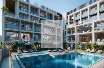 Apartment - 2 - 3 for sale in Arisha Terraces 3 - Arisha Terraces - Dubai Studio City - Dubai