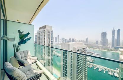 شقة - 2 غرف نوم - 3 حمامات للايجار في برج Beach Vista 1 - بيتش فيستا - إعمار بيتشفرونت - دبي هاربور - دبي