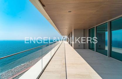 Apartment - 4 Bedrooms - 5 Bathrooms for rent in Serenia Living Tower 2 - Serenia Living - Palm Jumeirah - Dubai