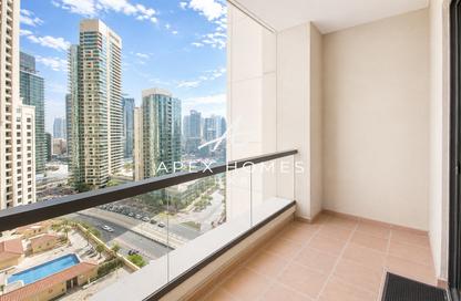 Apartment - 1 Bedroom - 2 Bathrooms for rent in Rimal 4 - Rimal - Jumeirah Beach Residence - Dubai